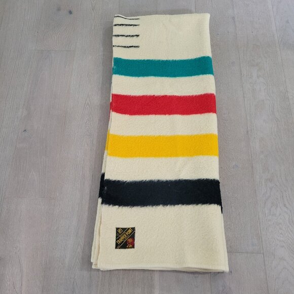 Striped Multicolor Blanket by Trapper Point - Picture 5 of 6